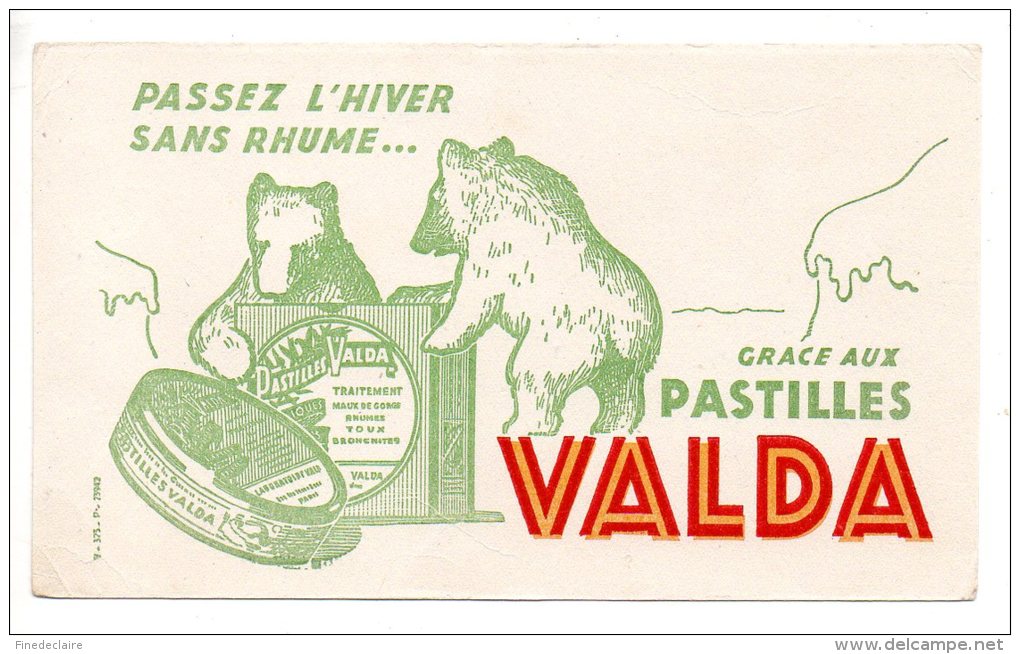 Buvard - Pastilles Valda - Cake & Candy