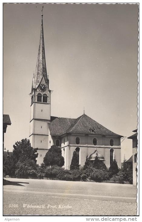 8084 - Wädenswil Protestantische Kirche - Wädenswil