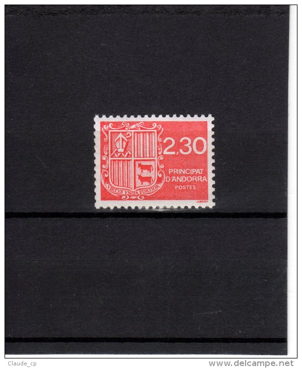 ANDORRE--Timbre Gommé Issu De Carnet C387--N°Y&T 387 - Unused Stamps