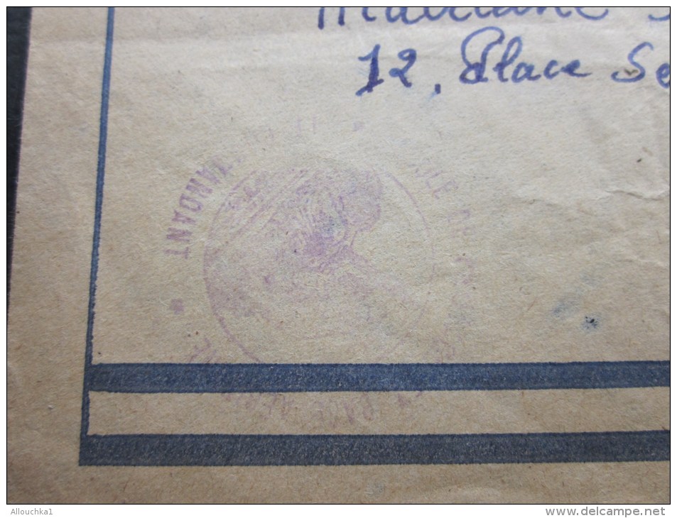 MILITARIA:Lettre F Militaire Soldat T.M>1éCie-1é Pton-1é Sion-CIEV-AAM Base Aérienne FEZ Maroc Protectorat Français 1941 - Storia Postale