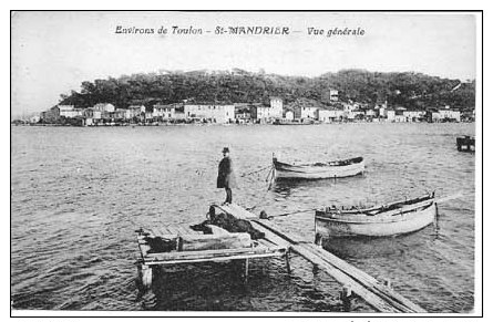 (83) - Environs De Toulon : St MANDRIER  : Vue Générale   -  CPA  -  Excellent état  - - Saint-Mandrier-sur-Mer