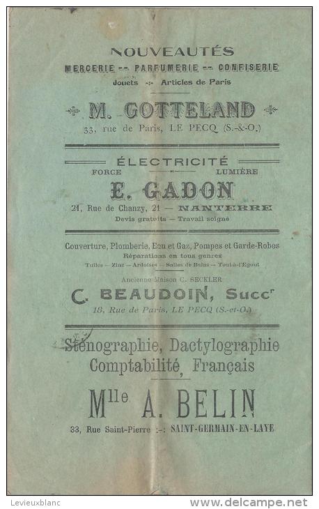 Bulletin Paroissial/Mensuel/  Le PECQ /Seine Et Oise/N° 5/ 1934        CAN119 - Religion & Esotérisme