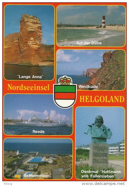 Helgoland  Views   Germany.  # 02392 - Helgoland