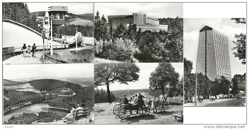 Oberhof  (Laporello - 5 Bilder)        Ca. 1970 - Oberhof