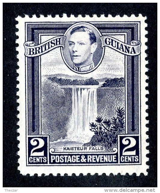 3102x)  Br. Guiana 1938 - SG# 309 ~ Sc#231b (12 1/2) *m - British Guiana (...-1966)