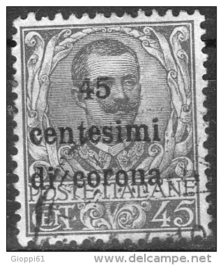 1919 Emissioni Generali - F.lli D´Italia Del 1901-18 Soprastampati In Centesimi Di Corona 45 C - Other & Unclassified