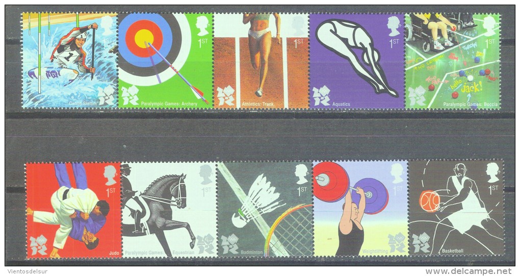 GREAT BRITAIN - OLIMPIC GAMES - MNH SET - - Unused Stamps