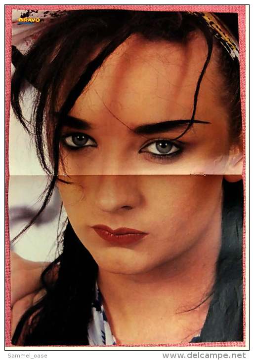 Kleines Musik Poster  -  Boy George  -  Von Bravo Ca. 1982 - Manifesti & Poster