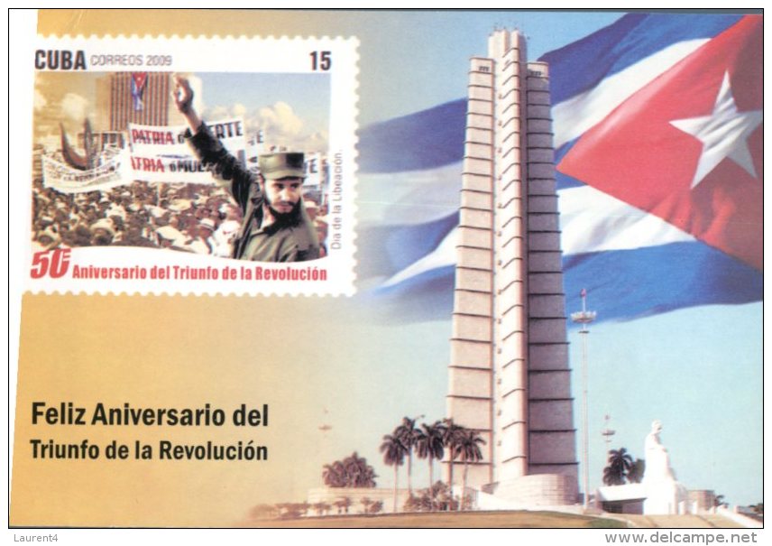 (110) Cuba Revolution Memorial - Monumentos A Los Caídos