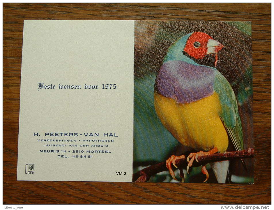 H. PEETERS - VAN HAL Laureaat Van Den Arbeid MORTSEL- 1975 ( Details Zie Foto ) ! - Small : 1961-70