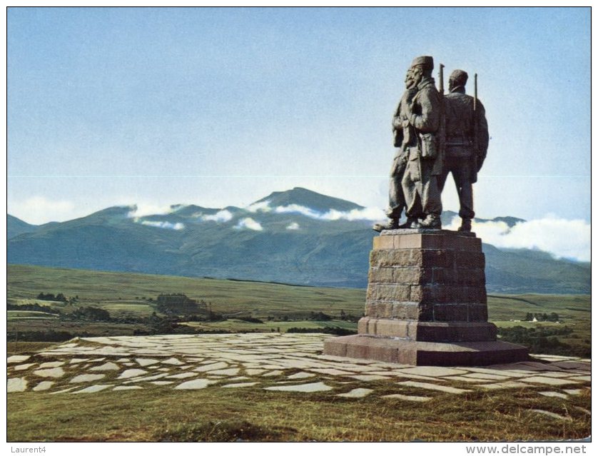 (110) UK - Scotland - Commando Memorial Spean Bridge - Kriegerdenkmal