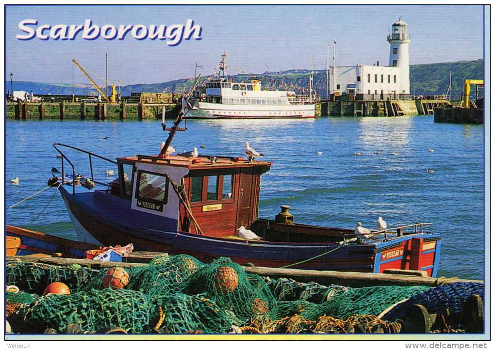 03053 - Fischerboot  Im Hafen Von Scarborough - Scarborough