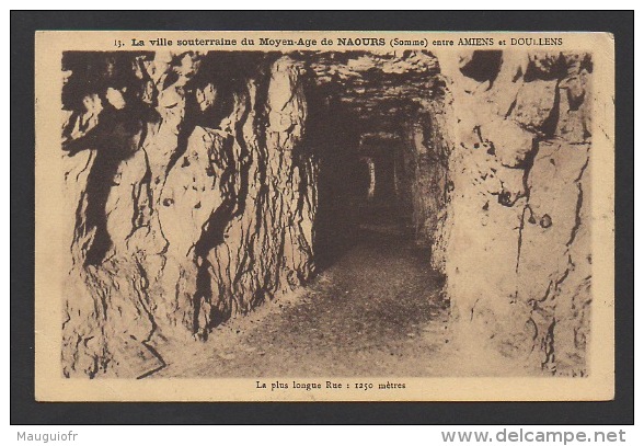 DF / 80 SOMME / NAOURS / VILLE SOUTERRAINE / LA PLUS LONGUE RUE - Naours