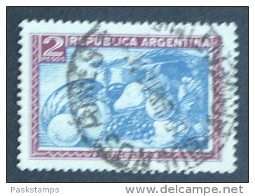 Argentina Argentine Y&T #381 – SC#447- Frutta – Fruits – Used - Oblitérés