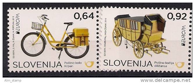 2013 Slowenien Slovenija   Mi. 992-3**MNH  Europa - 2013