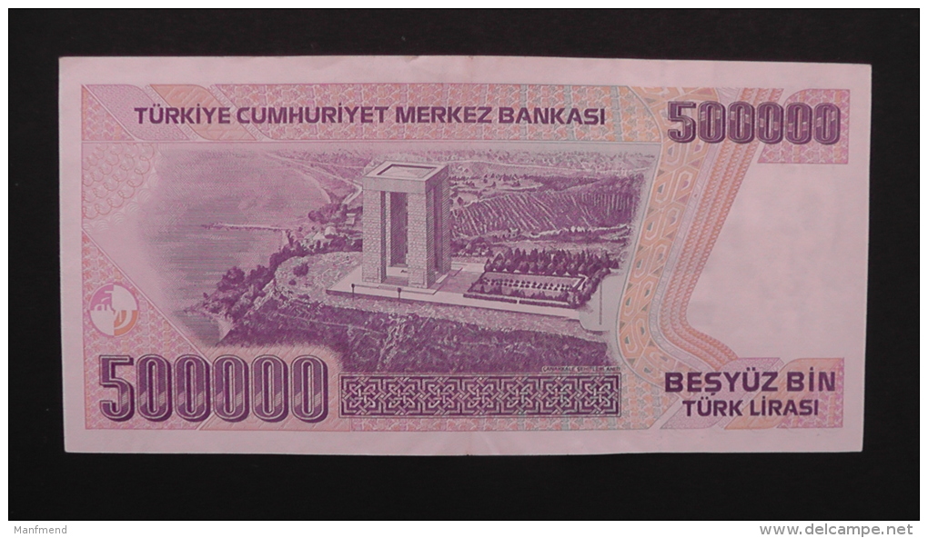 Turkey - 500.000 Lira - 1993 - P 208 - VF+ - Look Scan - Turquie