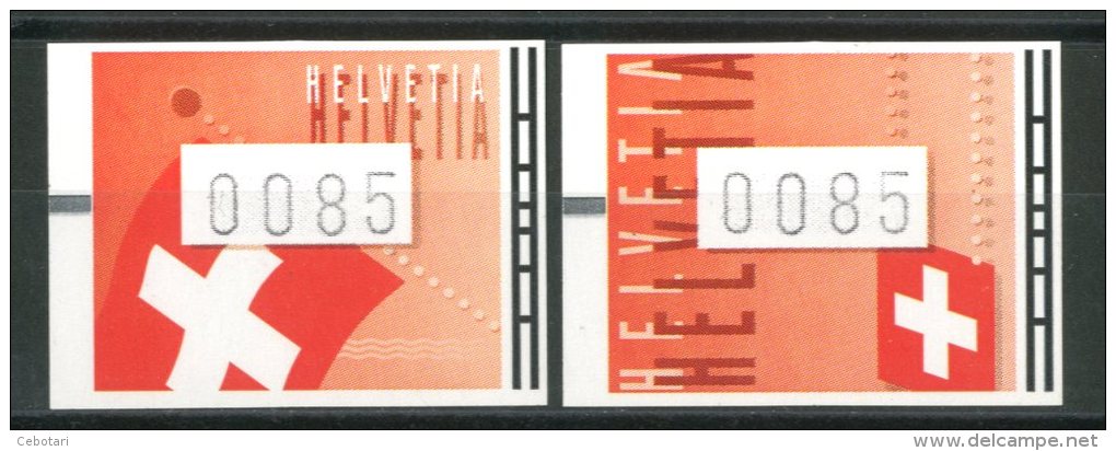 SVIZZERA / HEVETIA 2005** - Francobolli Automatici - 2 Val. MNH  Come Da Scansione - Unused Stamps