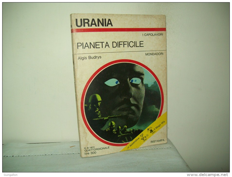 Urania  (Mondadori 1972) N. 598  Pianeta Difficile - Sci-Fi & Fantasy