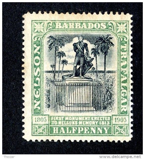 3191x)  Barbados 1906 - SG# 146 ~ Sc# 103  Mnh** - Barbados (...-1966)