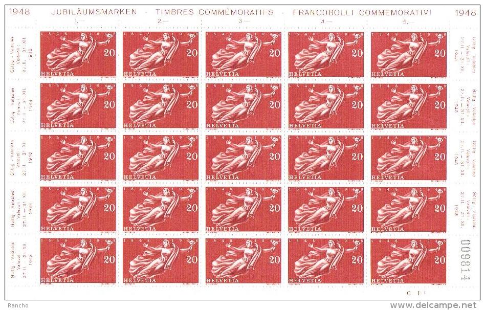 ** PLANCHE 1948 DE COLLECTION TIMBRES NEUFS AVEC GOMME C/.S.B.K. Nr:283. MICHEL Nr:498. Y&TELLIER Nr:455.** - Unused Stamps