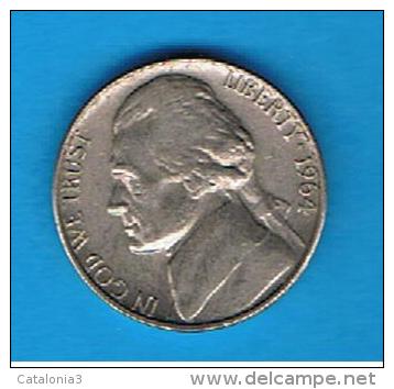 USA -  5  Cents 1964 - 1938-…: Jefferson