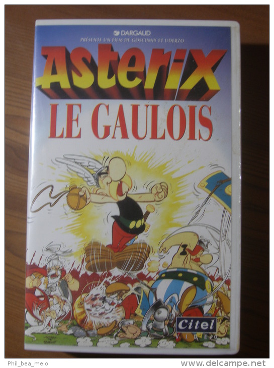 ASTERIX - FILM - ASTERIX LE GAULOIS - K7 VHS CITEL VIDEO - 1995 - OCCASION - Astérix