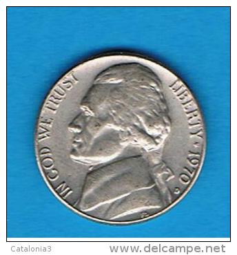 USA -  5  Cents   1970D - 1938-…: Jefferson