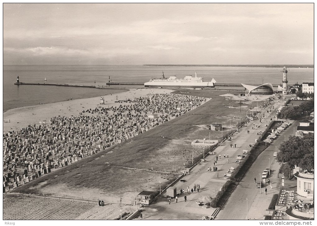 Rostock - Warnemünde   Blick Vom 19. Stock Des Hotels "Neptun"    Germany  # 02413 - Rostock