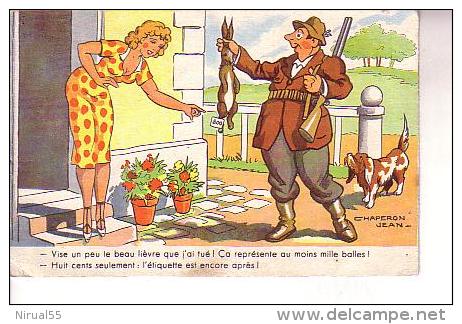 Jean CHAPERON Illustrateur  Chasseur - Chaperon, Jean