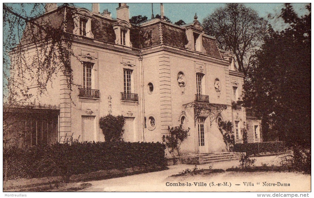 CPA (77) COMBS LA VILLE, Vulla Notre Dame, Jamais Voyagée - Combs La Ville