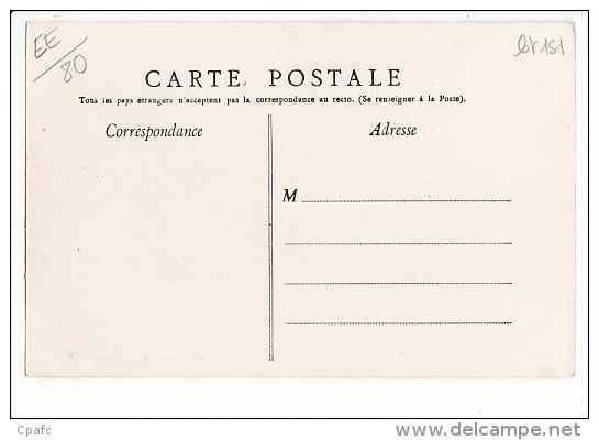 Carte 1910 ACHEUX / RUE PRINCIPALE (postes Et Télégraphes) - Acheux En Amienois