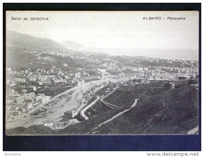 LIGURIA -GENOVA -ALBARO -F.P. LOTTO N°310 - Genova