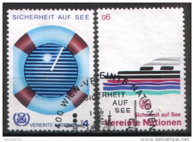 UN Wien - Mi-Nr 30/31 Gestempelt / Used (n495) - Used Stamps