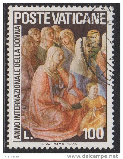 PIA  -  VATICANO  - 1975 -  Anno  Internazionale Della Donna -  (SAS  591-92) - Usati