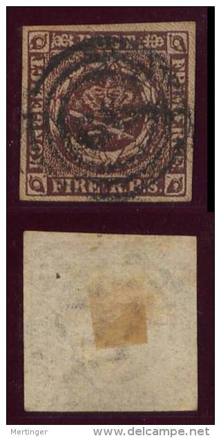 Dänemark Denmark MiNr 1IIa Gest. M€ 45,- - Oblitérés