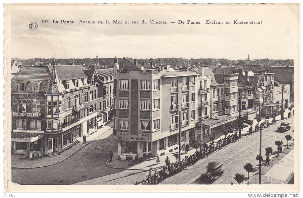 (c) De Panne - Zeelaan En Kasteelstraat - De Panne