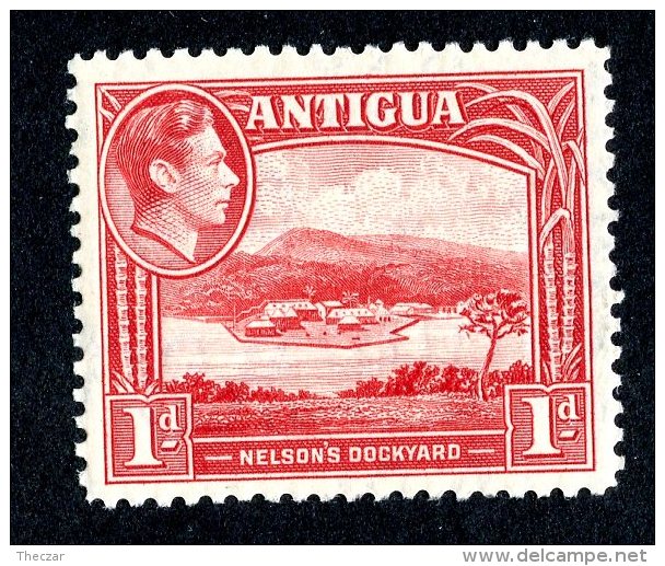 3289x)  Antigua 1938 - SG# 99a ~ Sc# 85a  M* - 1858-1960 Kronenkolonie