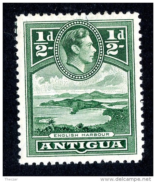 3290x)  Antigua 1938 - SG# 98 ~ Sc# 84  M* - 1858-1960 Colonia Británica