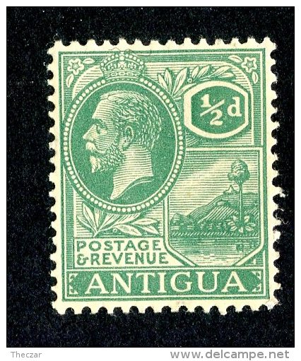 3293x)  Antigua 1921 - SG# 62 ~ Sc# 42  M* - 1858-1960 Colonia Británica