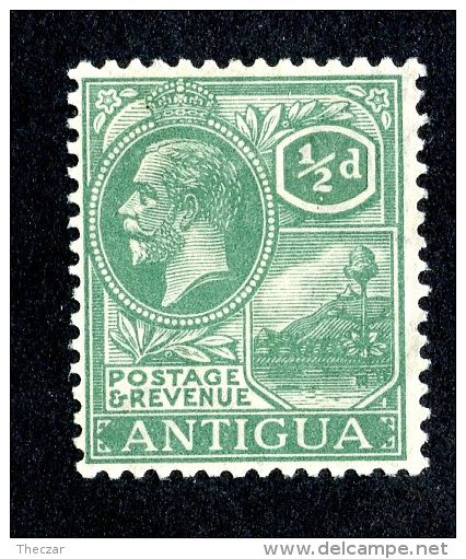 3294x)  Antigua 1921 - SG# 62 ~ Sc# 42  M* - 1858-1960 Kronenkolonie