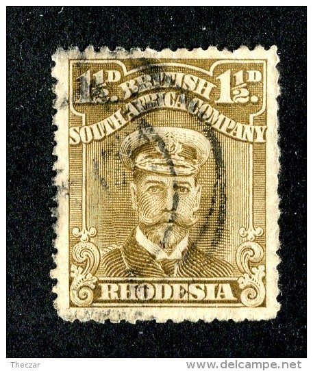 3331x)  Rhodesia 1913 - Sc# 121 ~ Used  (scv $2.50) - Southern Rhodesia (...-1964)