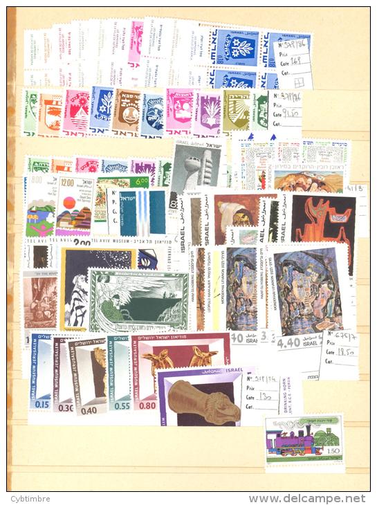 Israel: Stock Lot**; MNH; Idéal Pour échangiste Ou Revendeur! FORTE COTE! PETIT PRIX!!! Voir Le Scan!!! - Non Dentelés, épreuves & Variétés