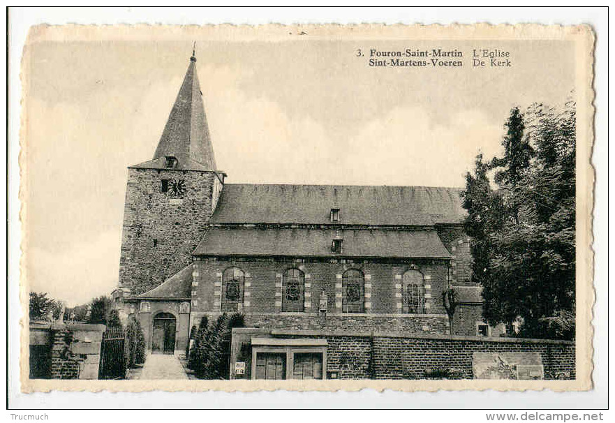 E3435 - Fouron St-Martin - L' Eglise - Fourons - Voeren