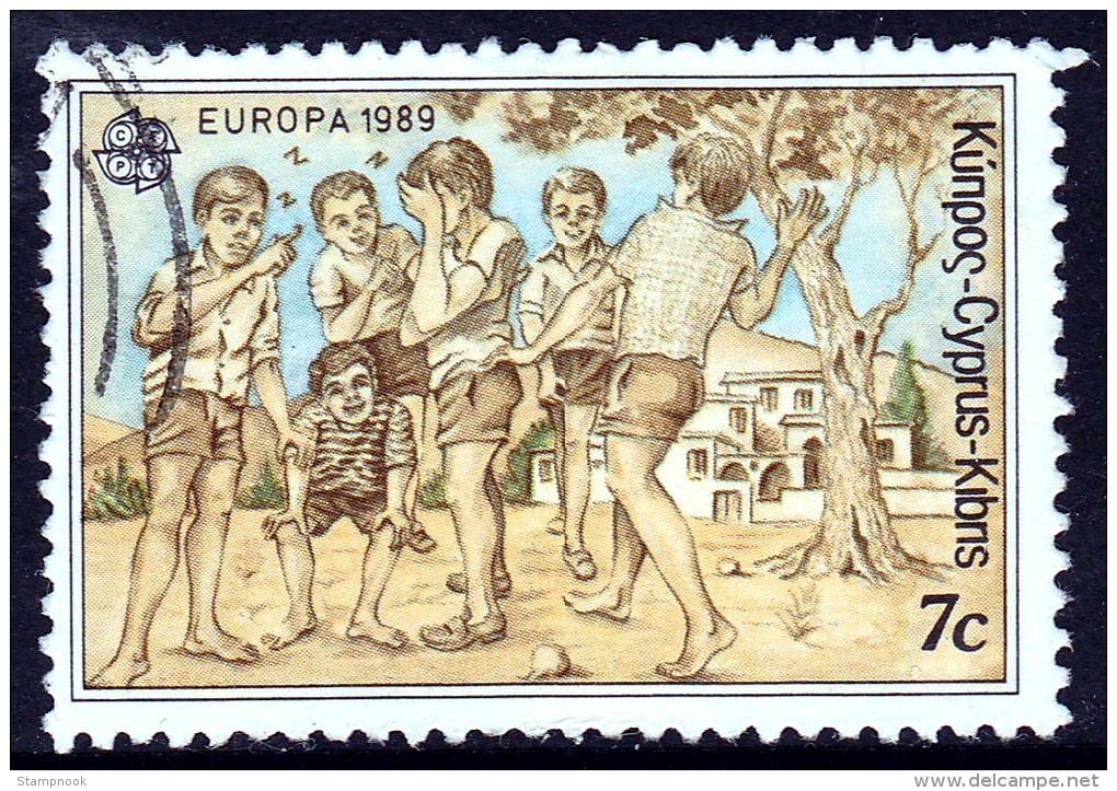Cyprus Scott   723 Europa ´89 VF Used CV 1.00 - Used Stamps