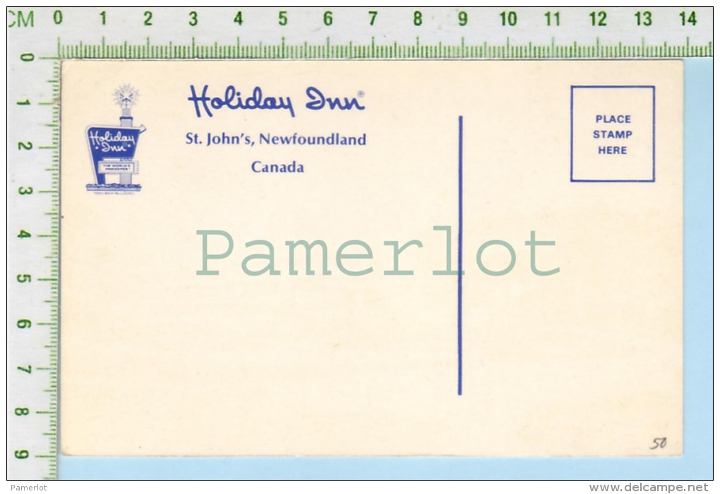 St John's Newfoundland ( Holiday In  ) Post Card Carte Postale 2 Scans - St. John's