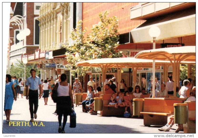 (185) Australia  - WA - Perth Hay Street Mall - Perth