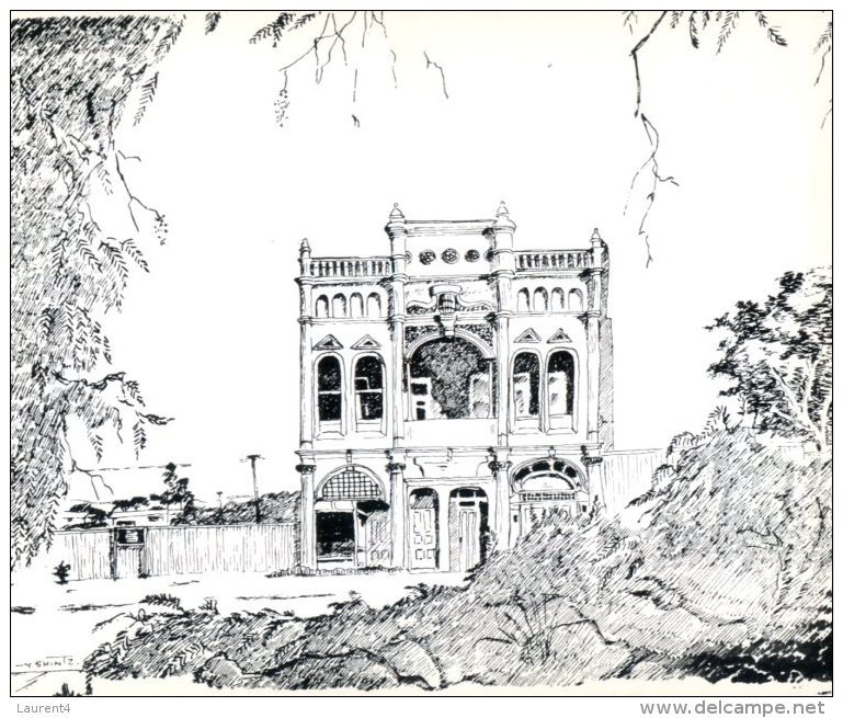 (185) Australia  - WA - Coolgardie (drawing) - Kalgoorlie / Coolgardie