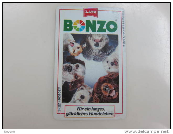 K1042 08.93 Bonzo Dogs Food,used(not In Good Condition) - K-Series : Série Clients