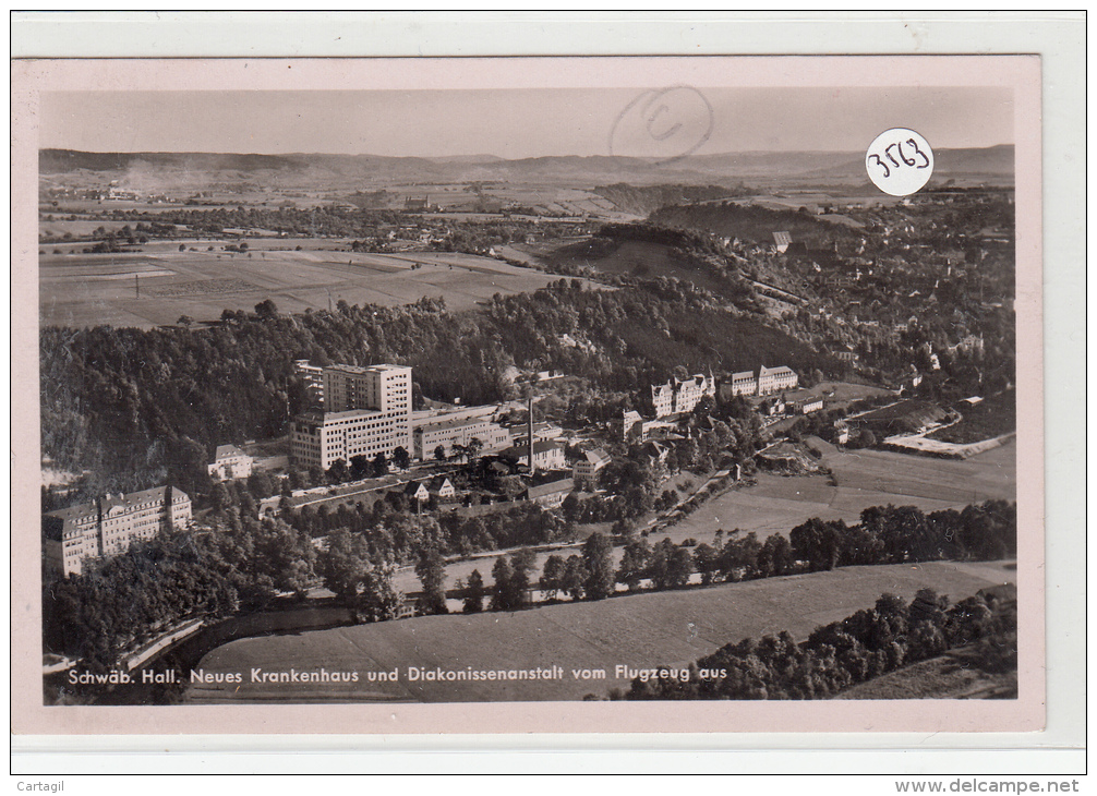 CPA -3563-  Allemagne - Schwäbisch Hall - Luftaufnahme Neue Pflegeanstallten-Envoi Gratuit - Schwaebisch Hall