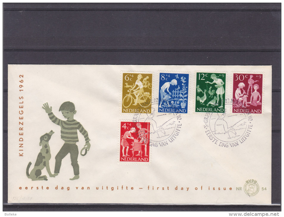 Pays Bas - Lettre FDC De 1962 - Pour Les Enfants - Musique Cyclisme - Poules -  - Valeur 30 Euros En .....2003 - Covers & Documents